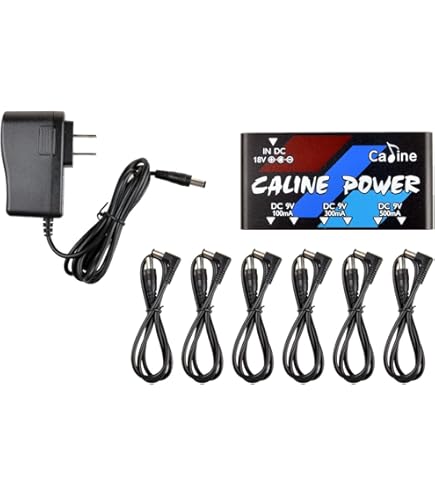 Amazon.com: Caline CP-205 Guitar Power Supply 8 Truly Isolated DC